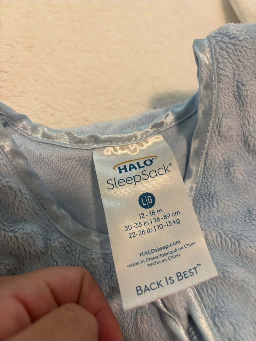 Halo sleepsack bundle size L (12-18 months)